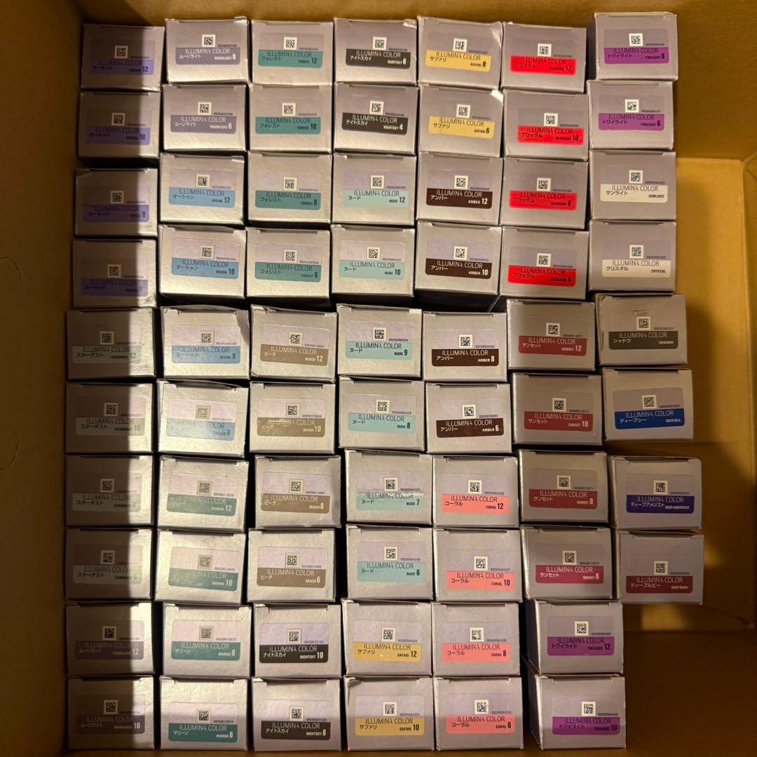【2026年新年特価】ILLUMINA COLOR 1剤 73本セット