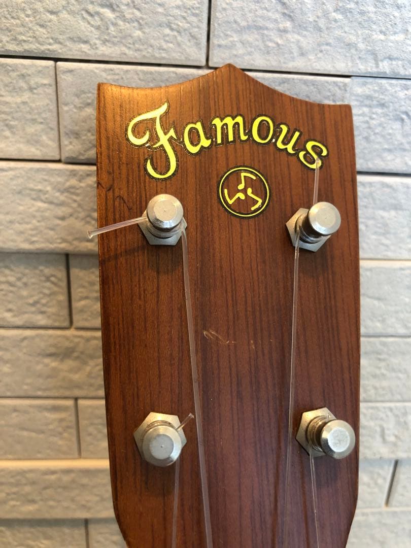 Famous FU-120P ソプラノウクレレ ソフトケース付き