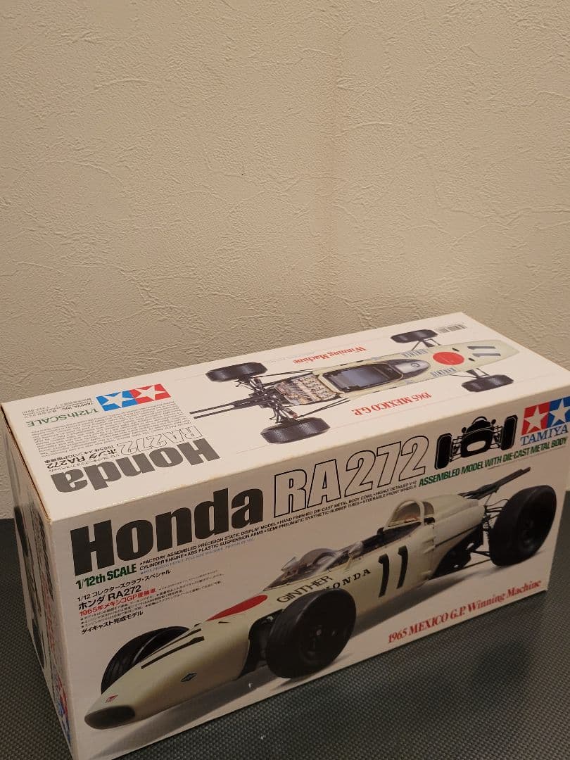 タミヤ Honda RA272 1/12スケール　タミヤ模型　f1 ミニカー