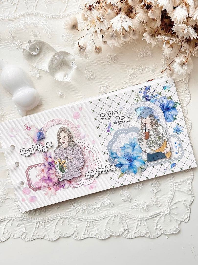 コラージュ素材　紙もの　素材紙　【2019】