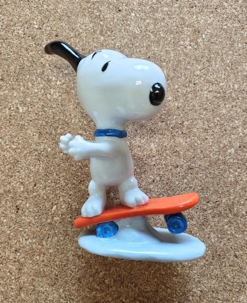 スヌーピー スケボー フイギュア ヴィンテージ 置物 FLAMBRO社製