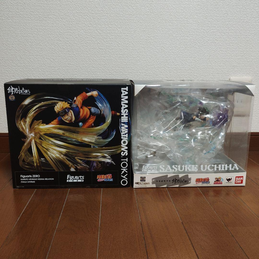 NARUTO　フィギュアーツゼロ　ナルト サスケ