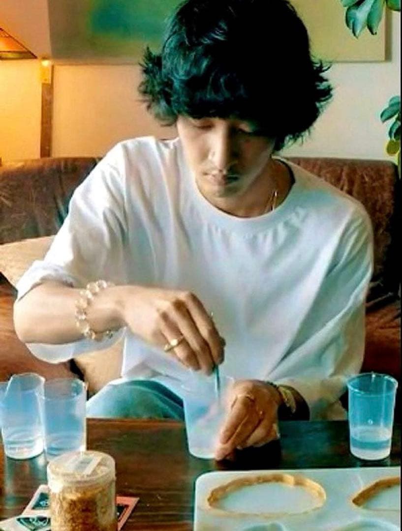 シルバールチル×ゴールドルチル 14mm~15mm 大玉