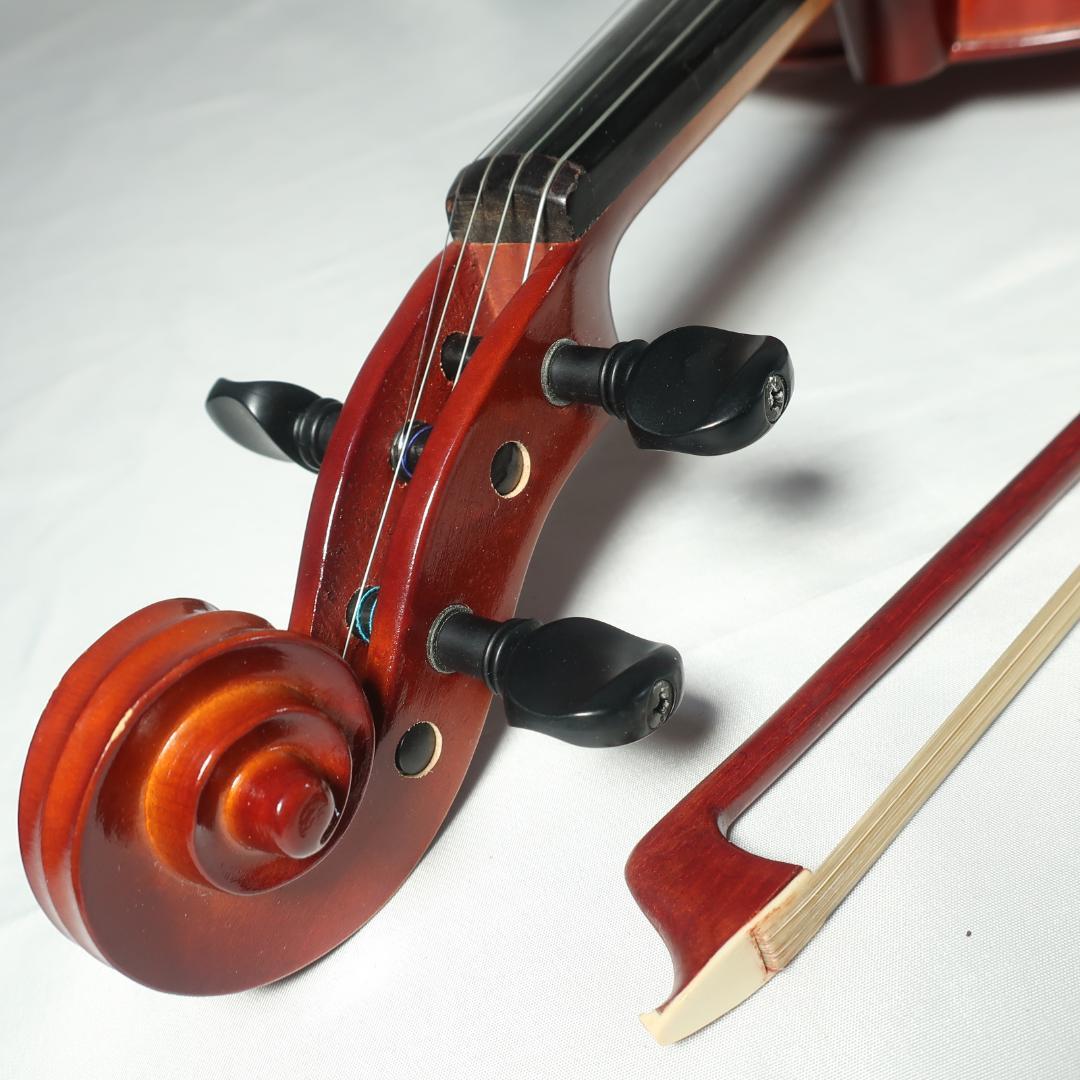 Carlo giordano VS-1G 4/4 バイオリン ケース 弓 肩当て