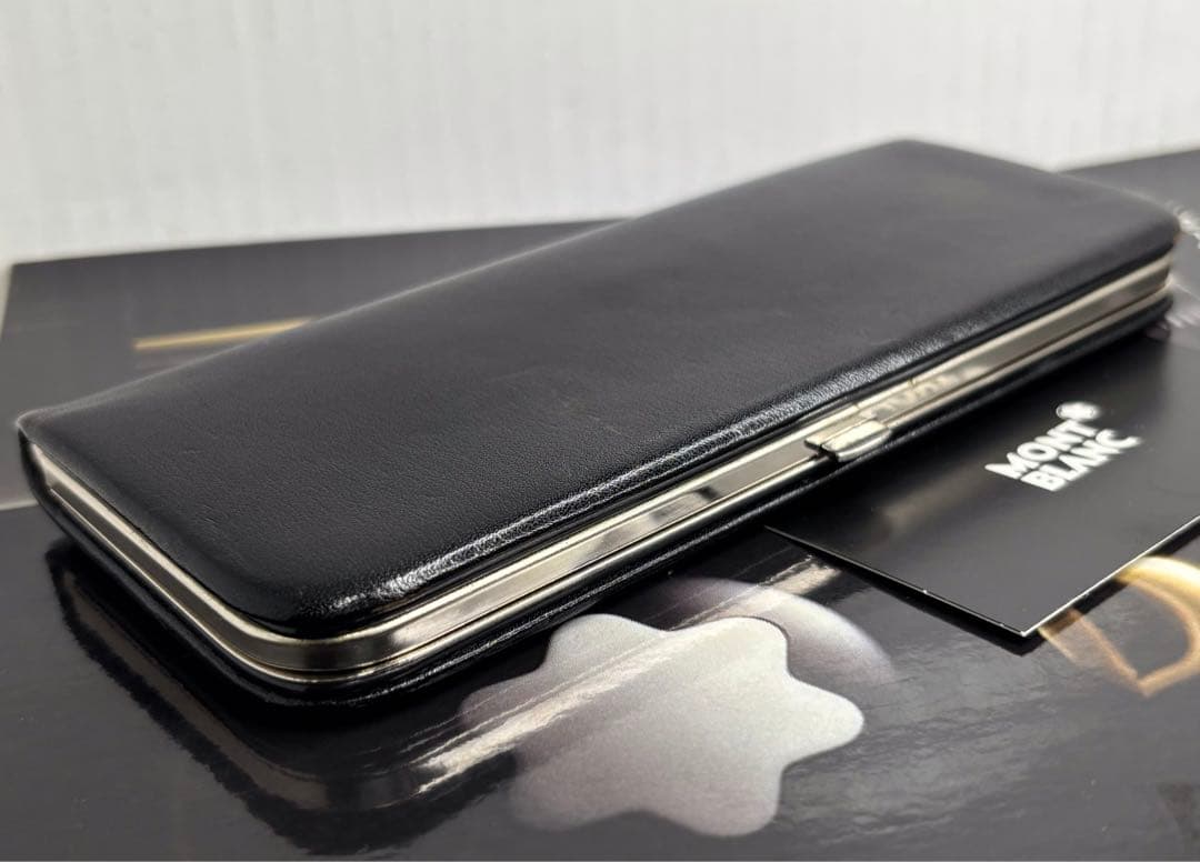 ⭐️レアで貴重なかなり稀少なヴィンテージCLASSICペンポーチ3本差⭐️モンブラン