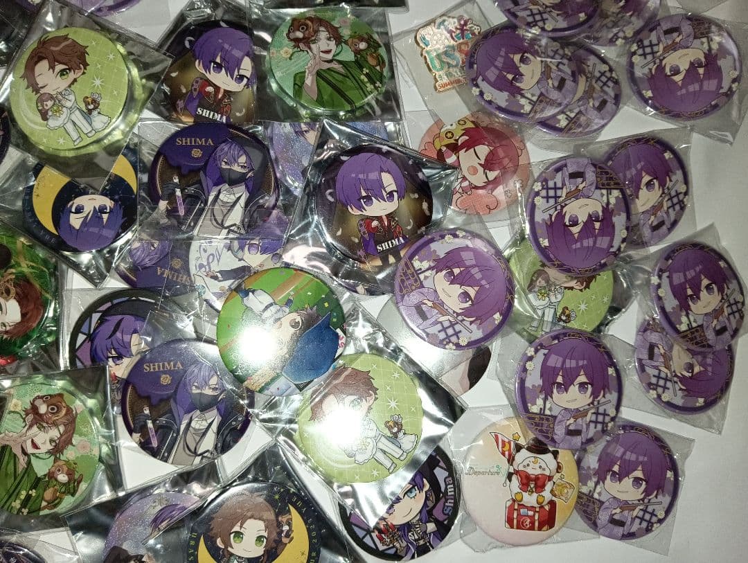 大量　まとめ売り　志麻　缶バッジ　浦島坂田船 イベント限定