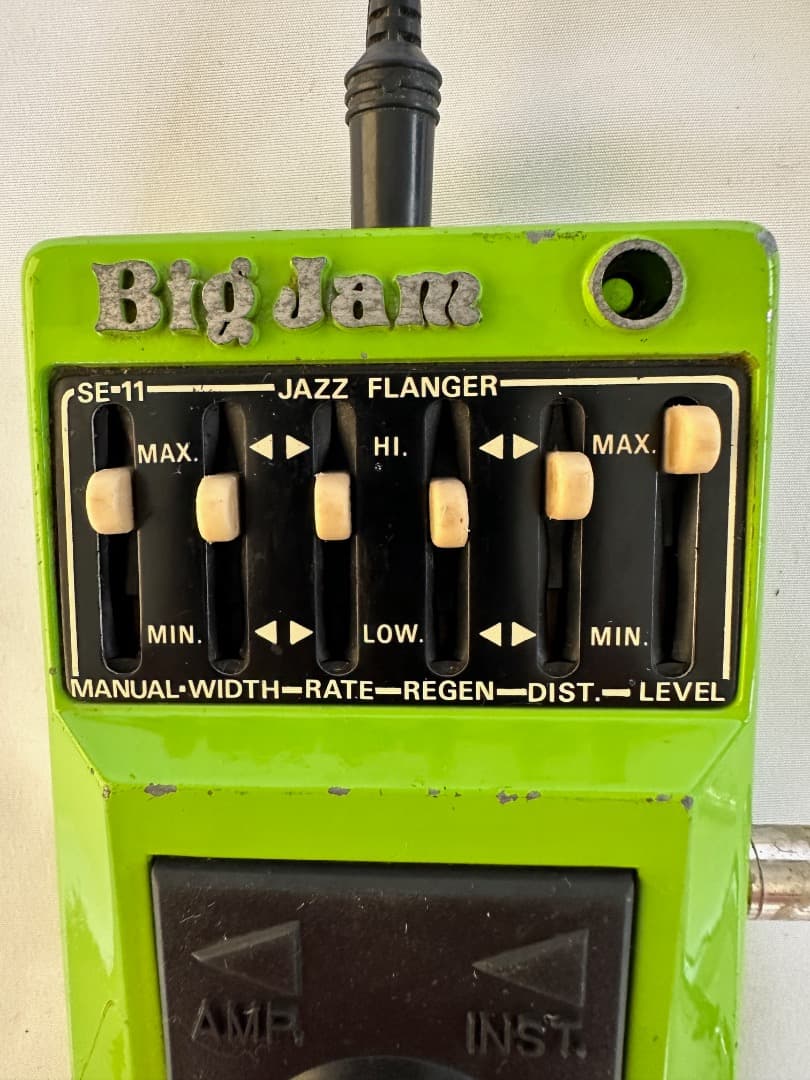 ジャンク【ビンテージ】Big Jam SE-11 JAZZ FLANGER