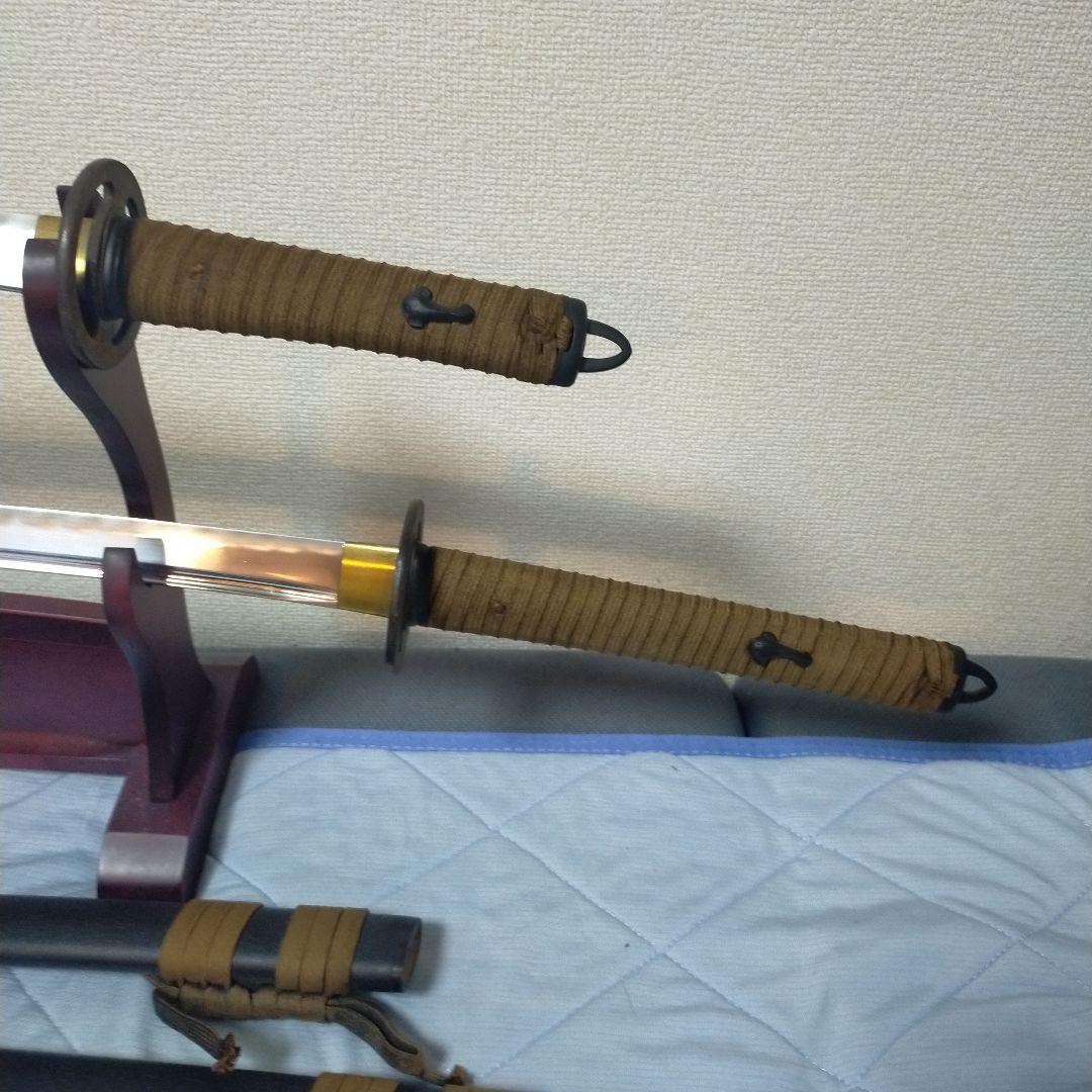 居合刀　模造刀　武蔵拵 二十四代　藤原兼房 宮本武蔵　日本刀　刀剣　鉄鍔