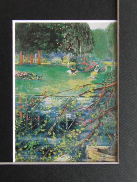 カシニョール（Cassigneul）、ブルゴーニュの森と湖、希少な画集より