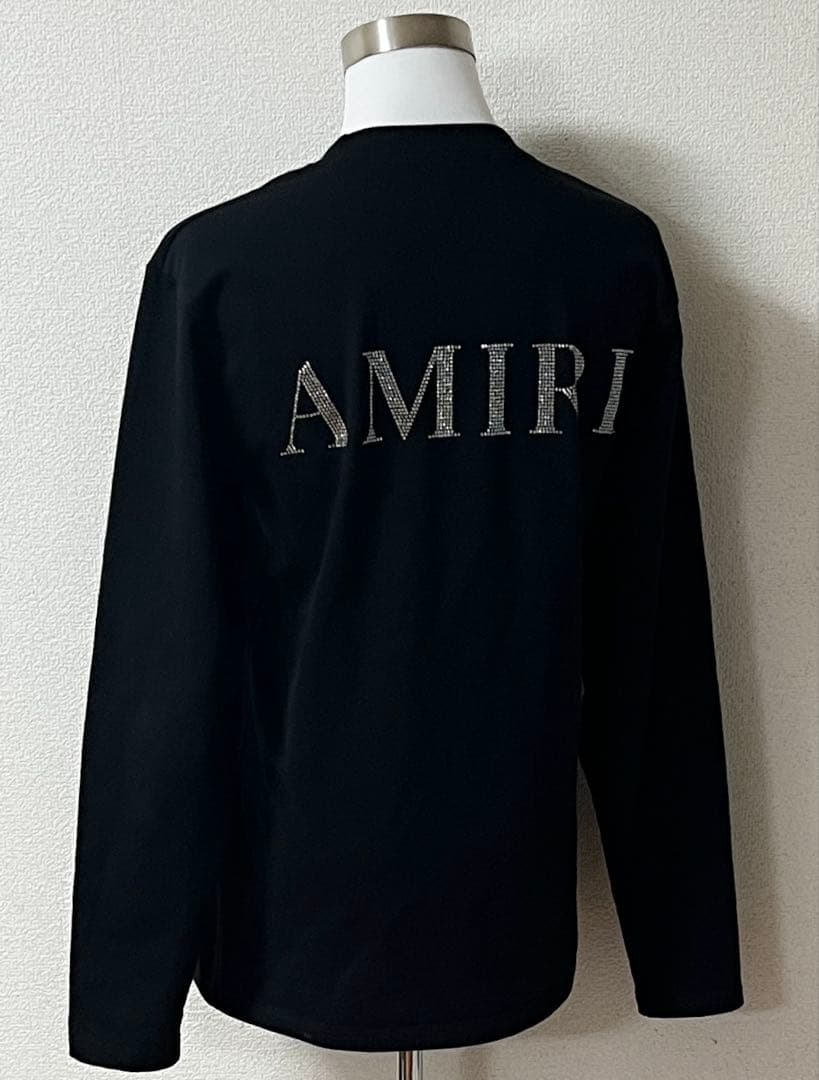 AMIRI アミリ ロンT 長袖 ラインストーン 男女兼用 メンズ レディース