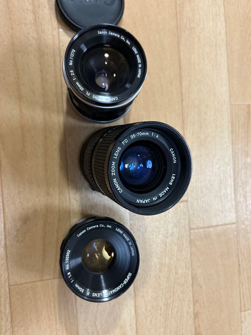canon fd flレンズ　まとめ