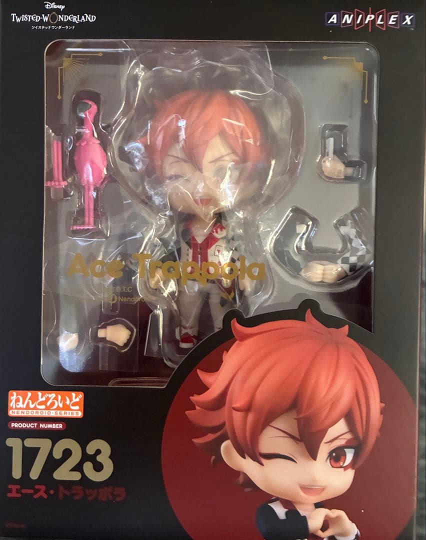 ねんどろいど ツイステッドワンダーランド　ハーツラビュル　エース・トラッポラ