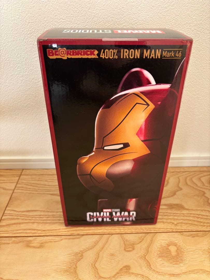 【新品・未開封】マーベル　フィギュア400%IRON MAN ベアブリック