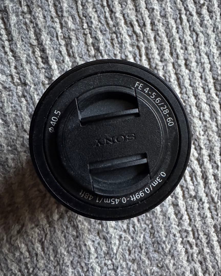 Sony FE 28-60mm F4-5.6標準ズームレンズ
