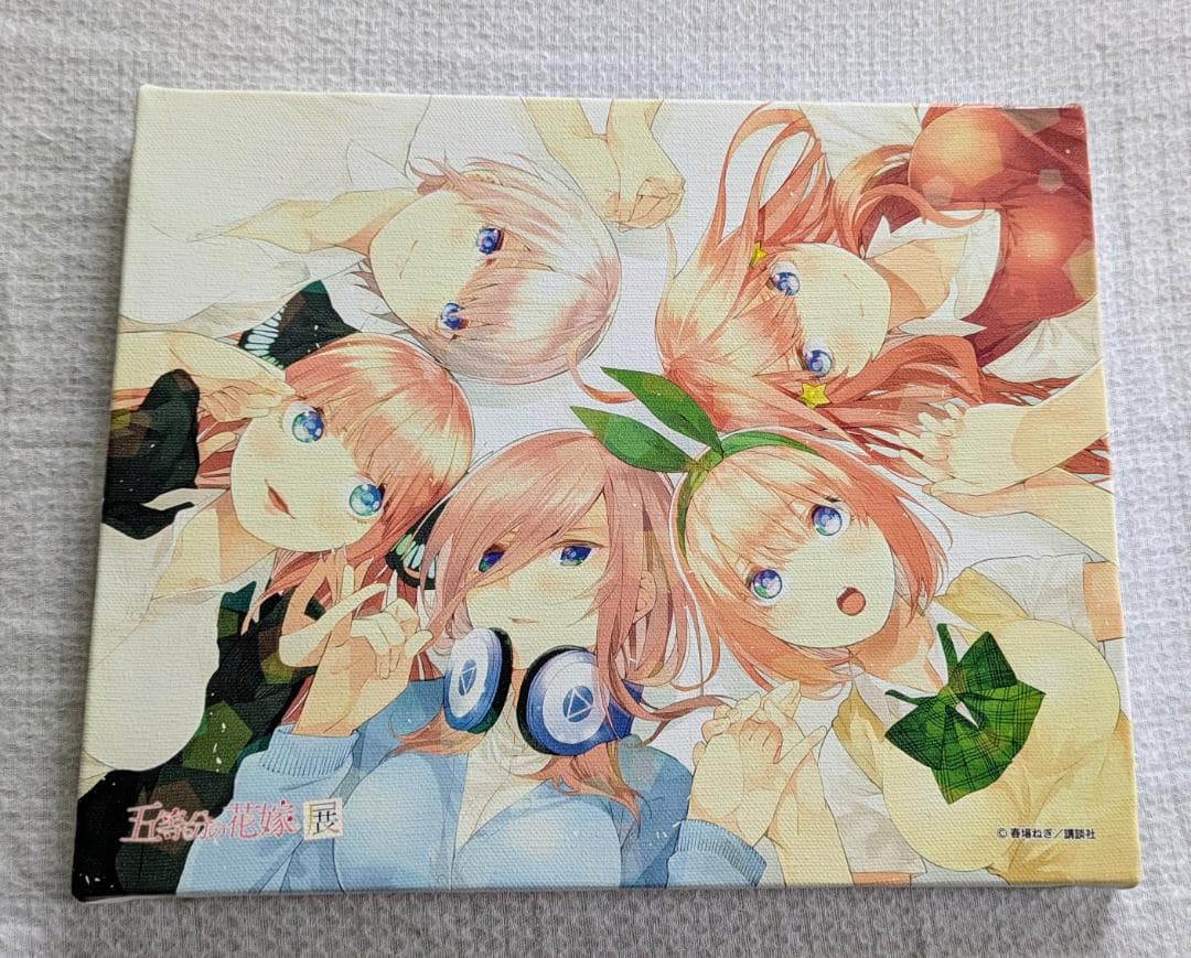 五等分の花嫁展 REVIVAL グッズセット 色紙・コースター・キャンバス他
