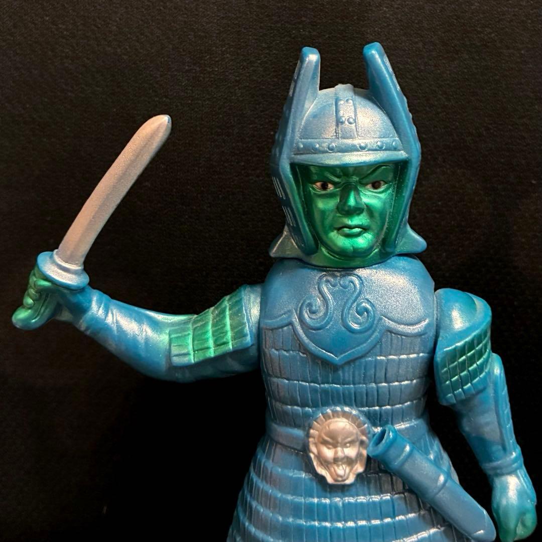 ■マルサン 大魔神 刀持ち ソフビ / 大映 1966