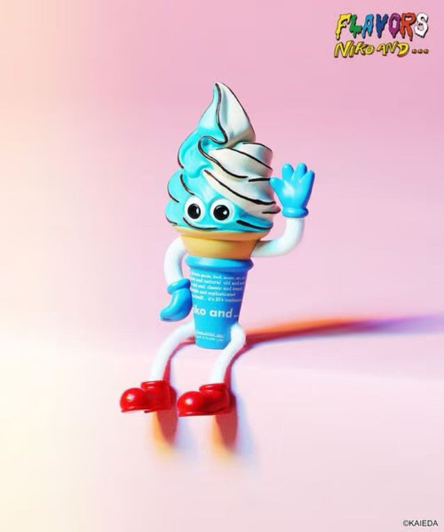 【FLAVORS】ニコアンド コラボ お座りオブジェ 3体セット
