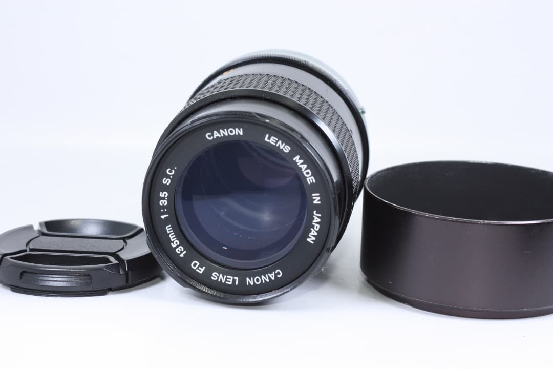 CANON FD 135mm F3.5 S.C 動作確認済み 光学OK#40