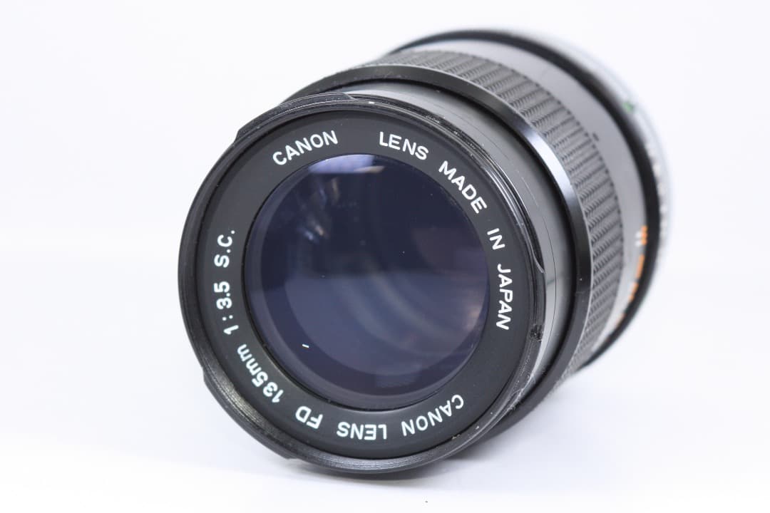 CANON FD 135mm F3.5 S.C 動作確認済み 光学OK#40