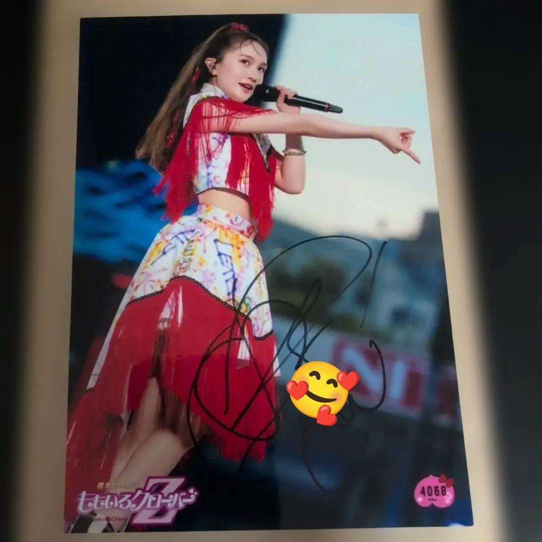 百田夏菜子　サイン入り　生写真　ももクリ2025　ももクロ