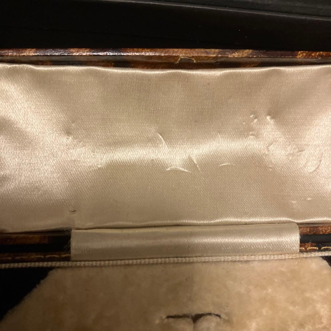 アンティーク　ジュエリー　ケース 茶色