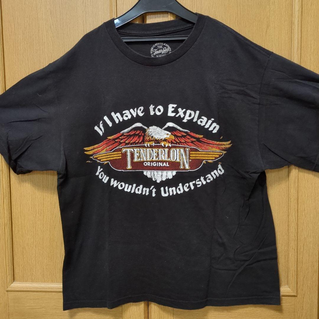 美品！Tenderloin イーグルデザイン Tシャツ Lサイズ