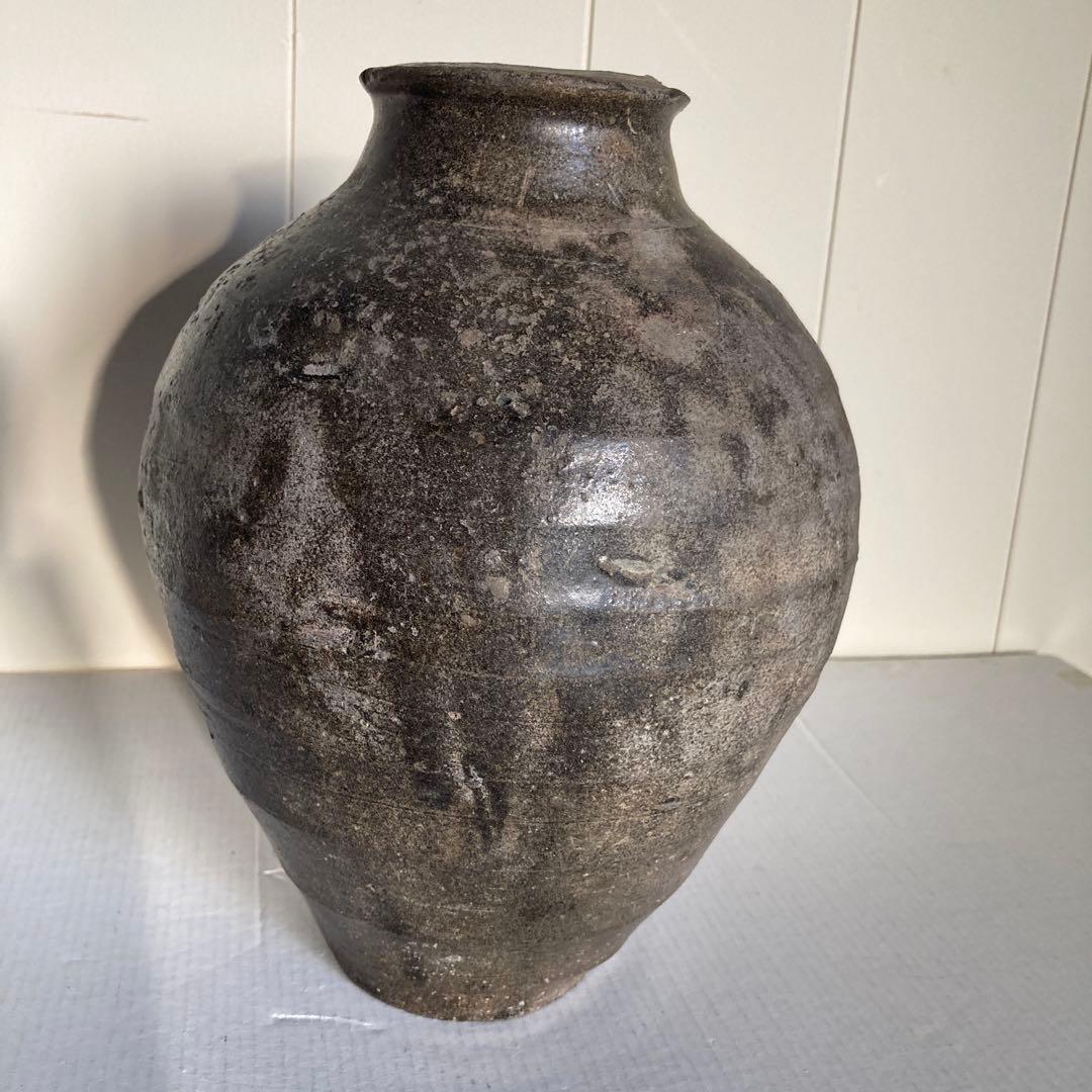 【壺】備前？信楽？魯山人？　花生　花瓶