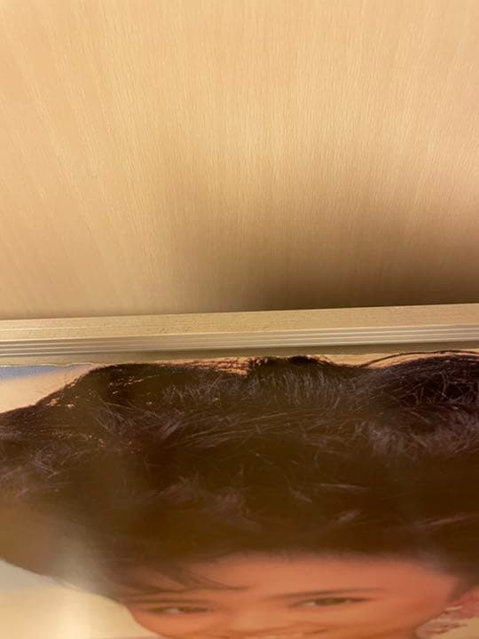 松田聖子　カネボウ　ポスター　アルミフレーム　パネル　両面　A1