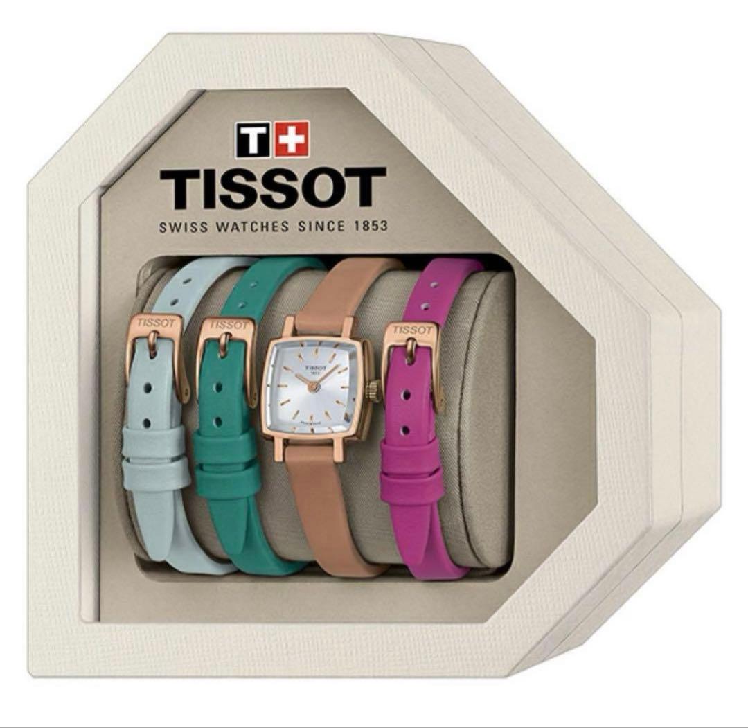 公式 レディース 腕時計 TISSOT ラブリー サマーセット レザー