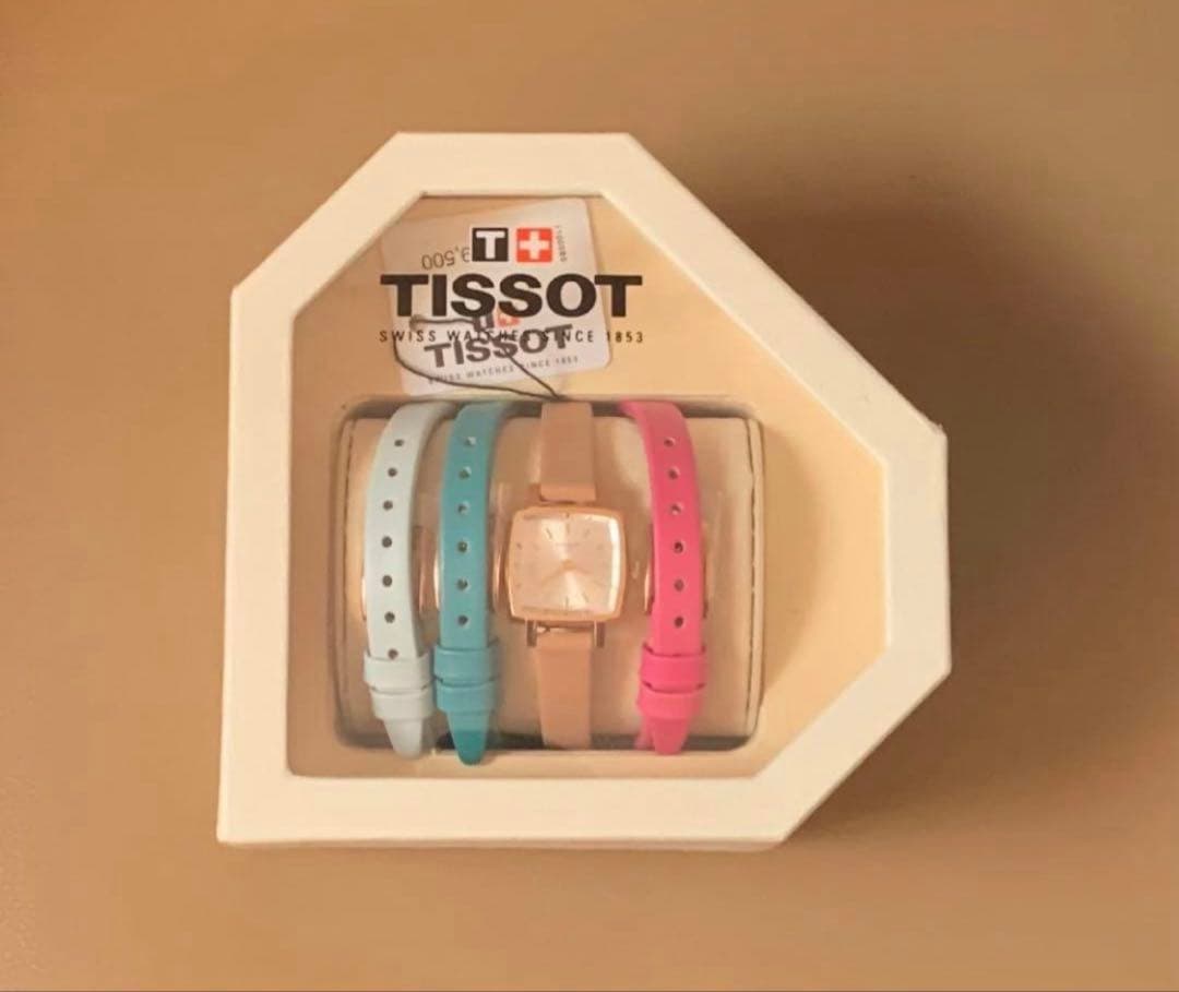 公式 レディース 腕時計 TISSOT ラブリー サマーセット レザー