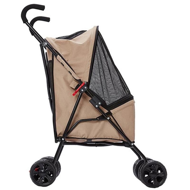 Porta ペット用軽量折りたたみお出かけカート ベージュ 犬 猫 キャリー