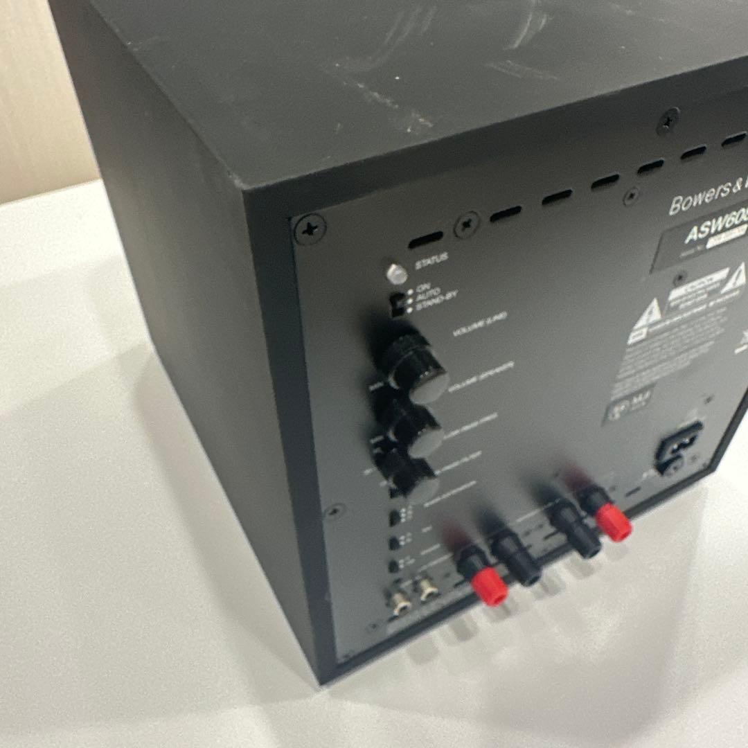 (匿名配送) ￼ B&W ASW608 スピーカー　サブウーファー