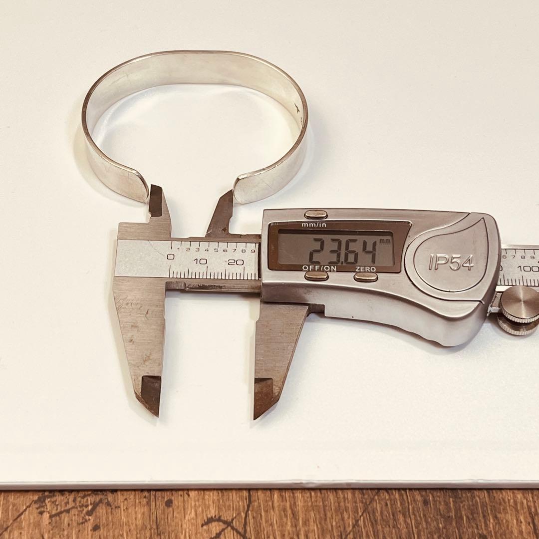 TADY&KING SV925 K18 平打ちバングルGPウルフ 平打ち