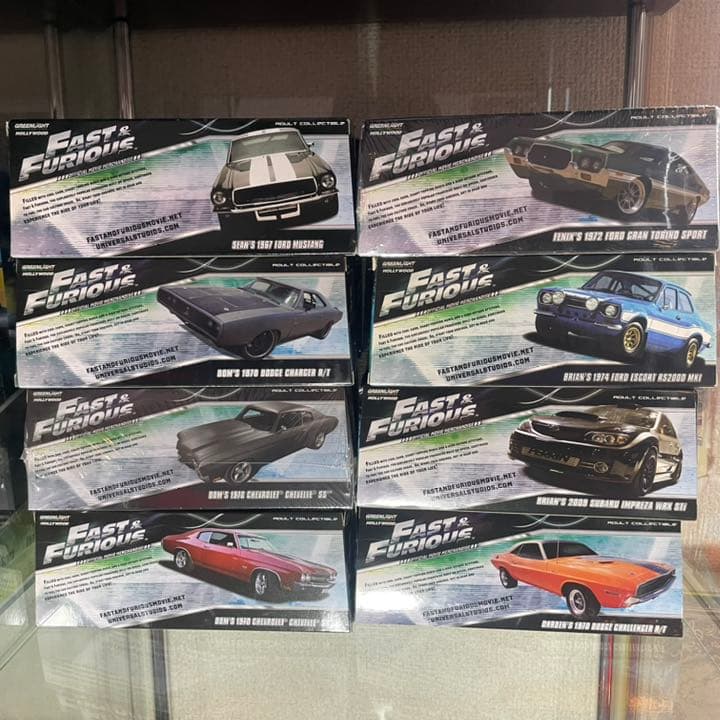 ワイルドスピード GREENLIGHT ダイキャスト 16台セット