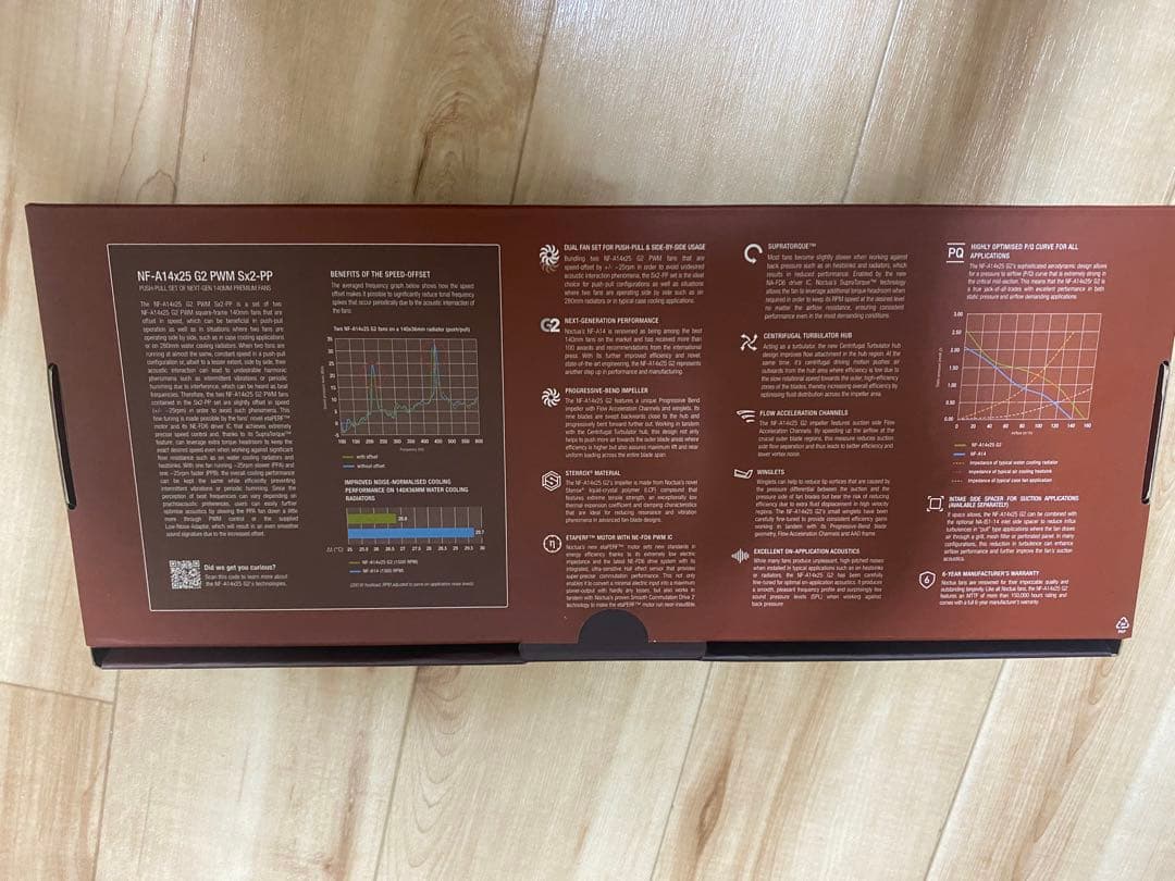 Noctua NF-A14x25 G2 PWM 2個セット