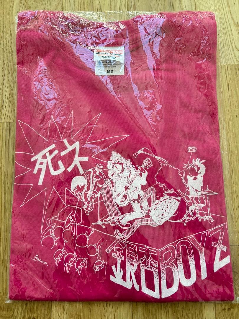 銀杏boyz 死ネT United Athle ピンク Tシャツ M