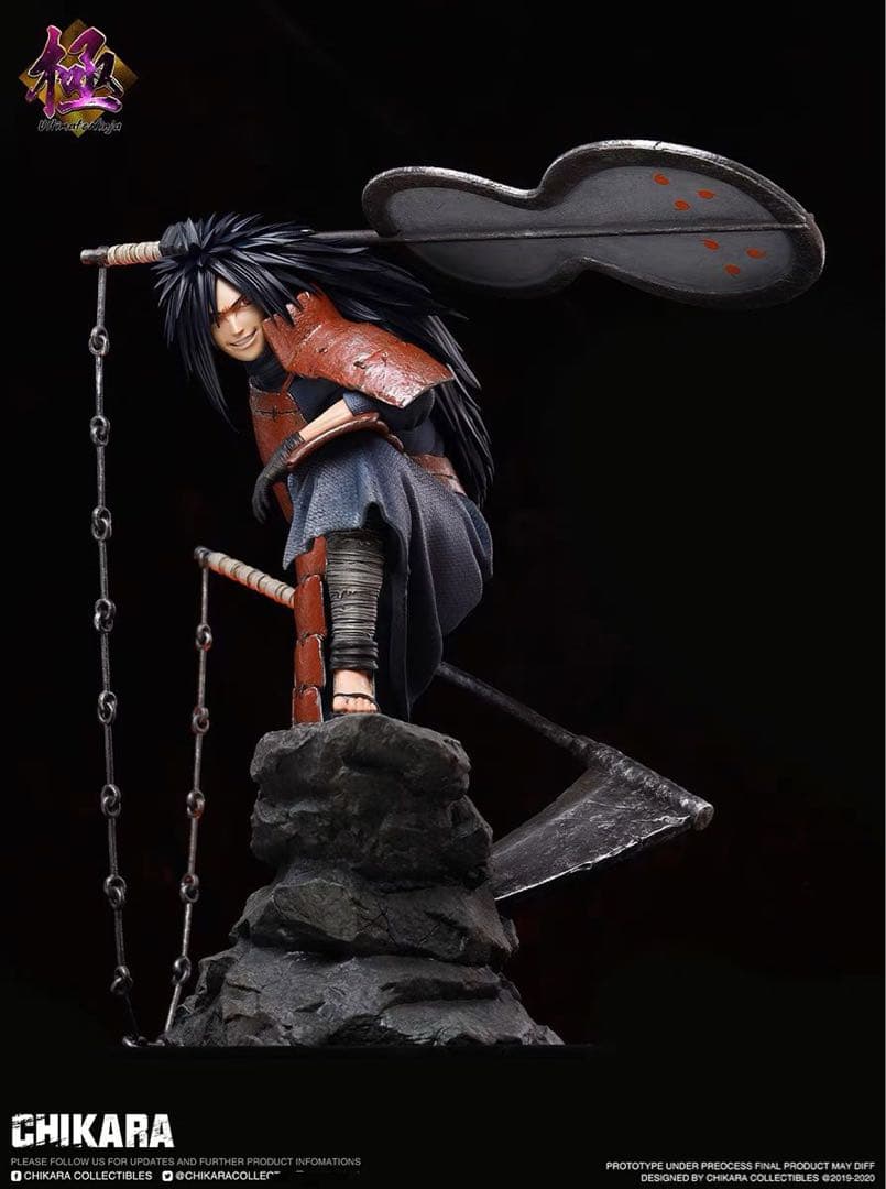 NARUTO ナルト うちはマダラ 1/5ガレージキット ガレキ スタチュー①⑨