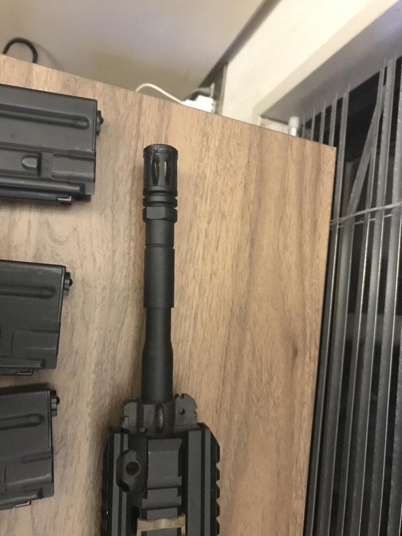 HK416D 中古　使用回数5回　ストック、ドットサイト（カバーなし）