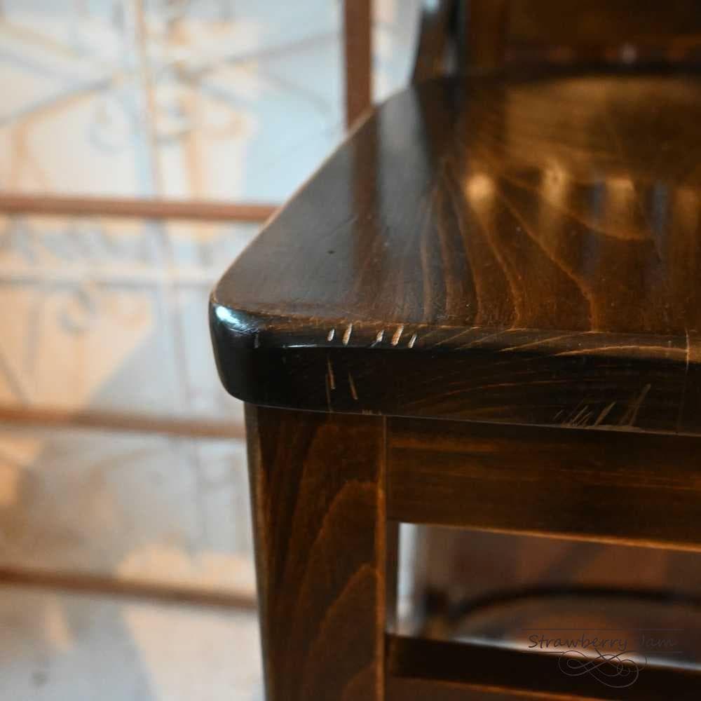 IFU-413-3 英国ヴィンテージ カウンターチェア ハイチェア BARチェア