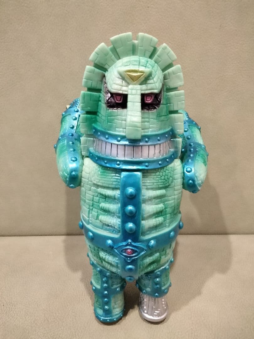 ソフビ　monstock Gモアイロボ　⑤ izumonster　安楽安作