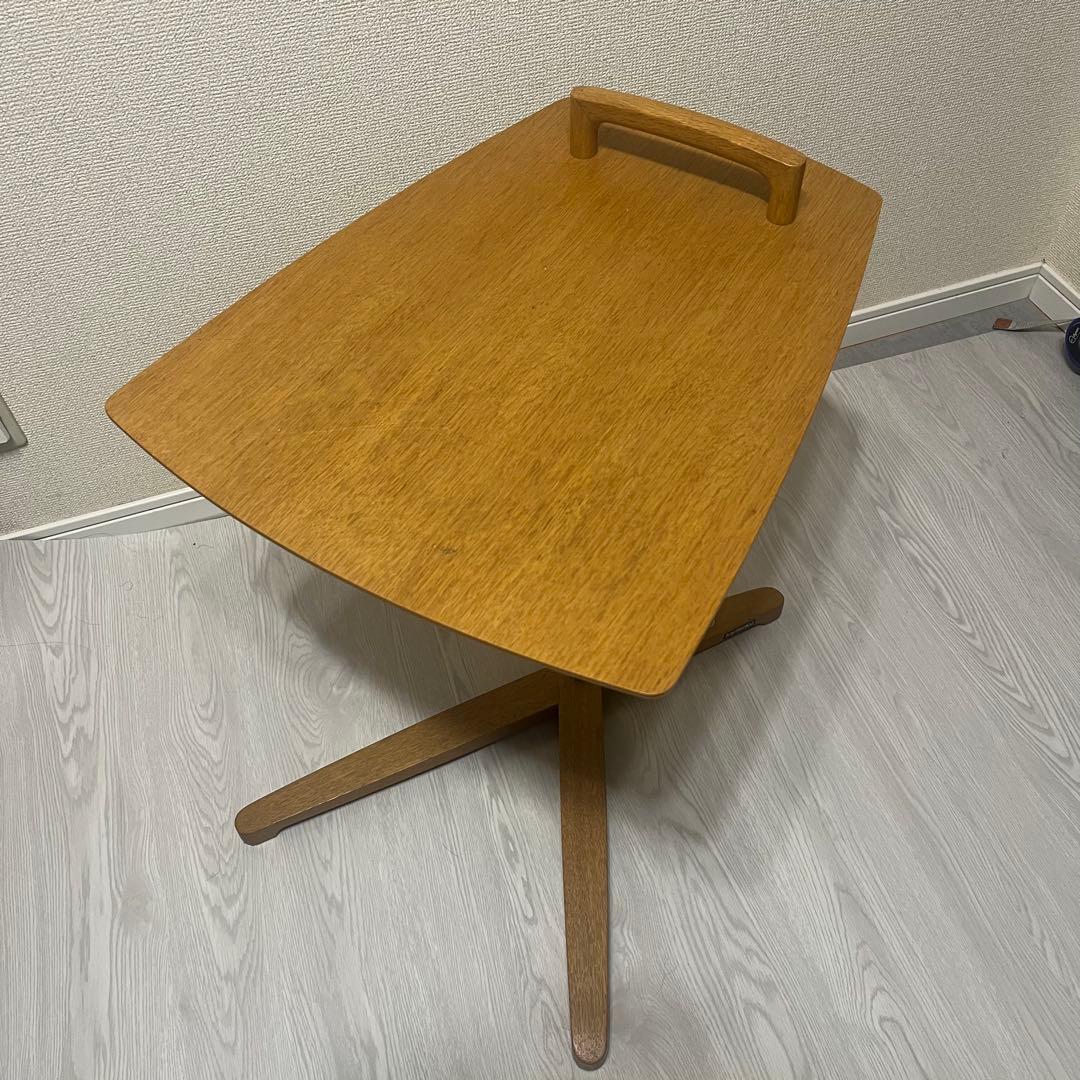 レア karimoku カリモク家具 サイドテーブル 木製 天然木 ソファ 机