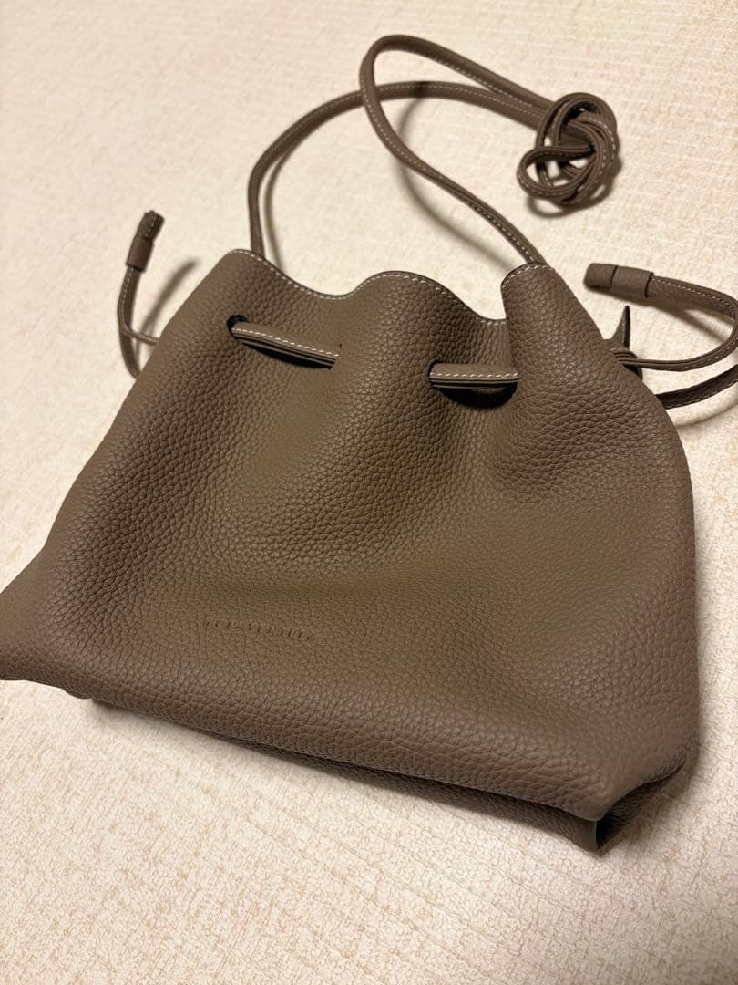 BONAVENTURA ノア ハンドバッグ シュリンクレザー