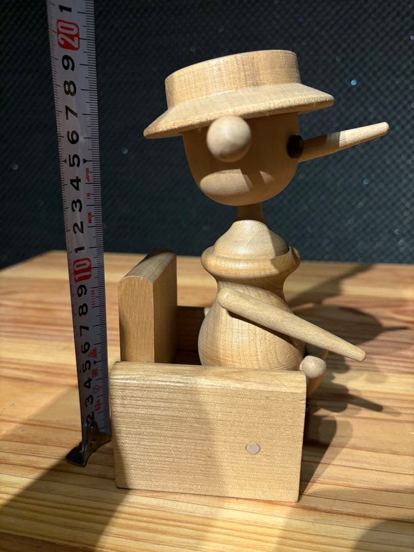 木製 人形 クラウン ピエロ 5体セット ウッドドール 北欧風 置物