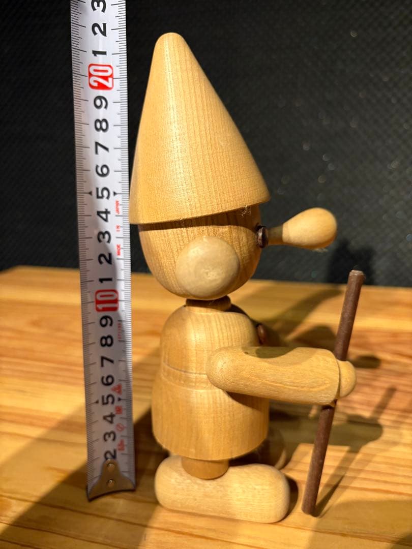 木製 人形 クラウン ピエロ 5体セット ウッドドール 北欧風 置物