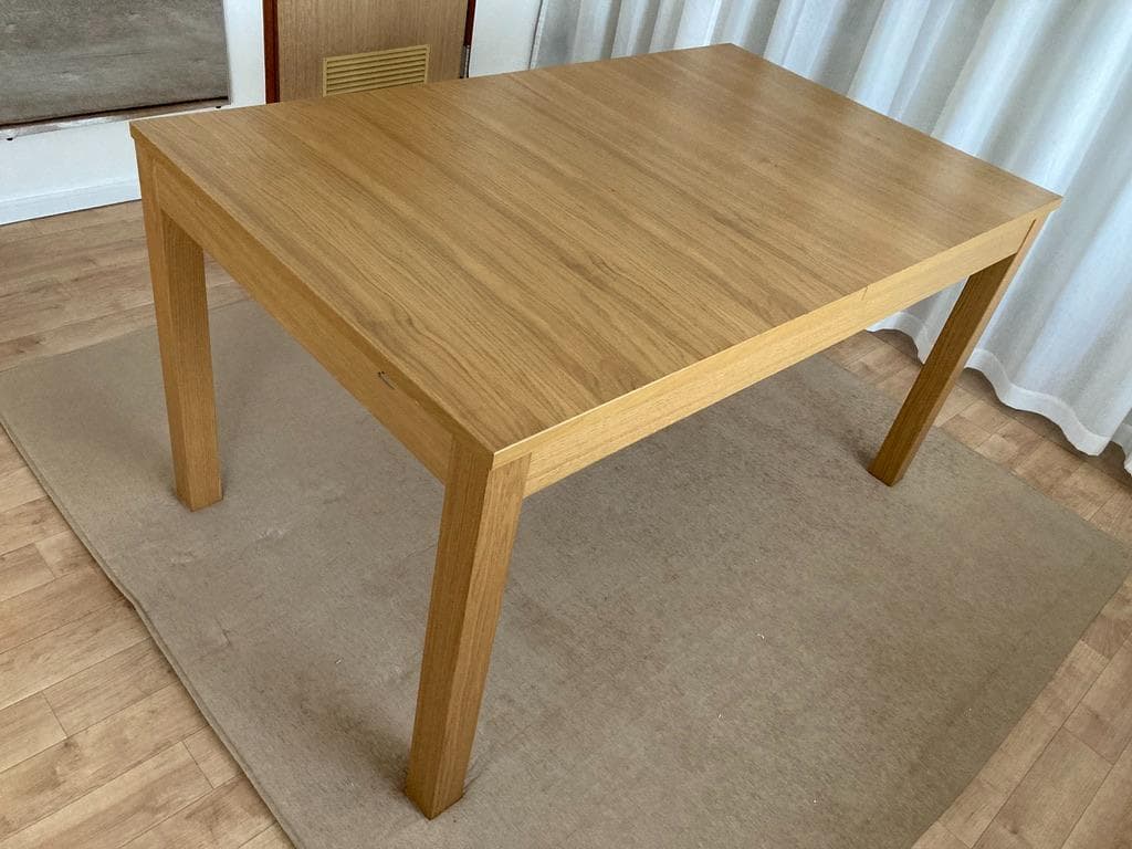 IKEA★BJURSTA　送料込　伸長式テーブル　140/160/180cm