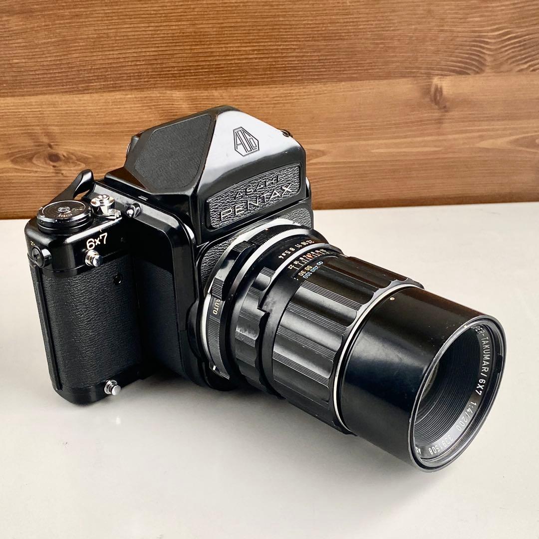 PENTAX 67 中判フィルム 6×7 SUPER TAKUMAR 200mm