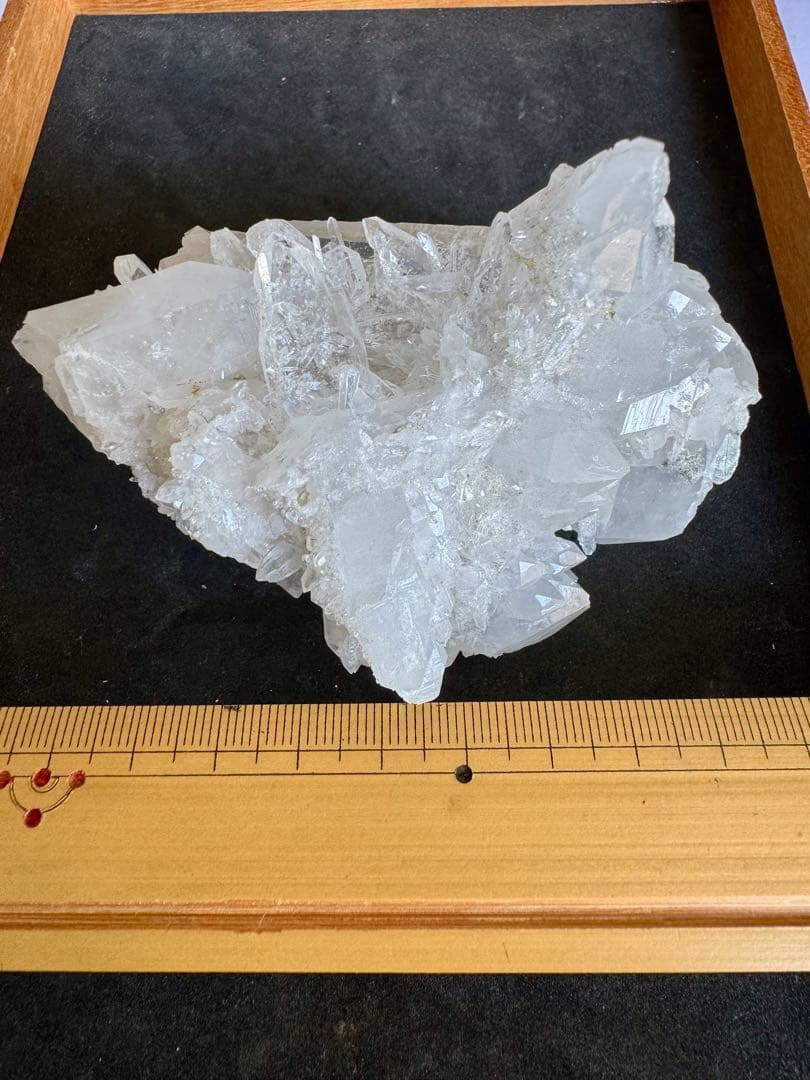 【国産鉱物】水晶クラスター(宮崎県) 鉱物標本