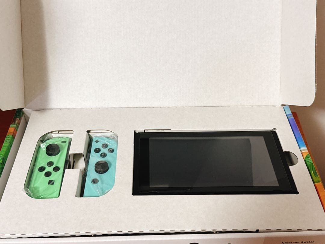 Nintendo Switch あつまれ どうぶつの森セット 本体 一部未使用