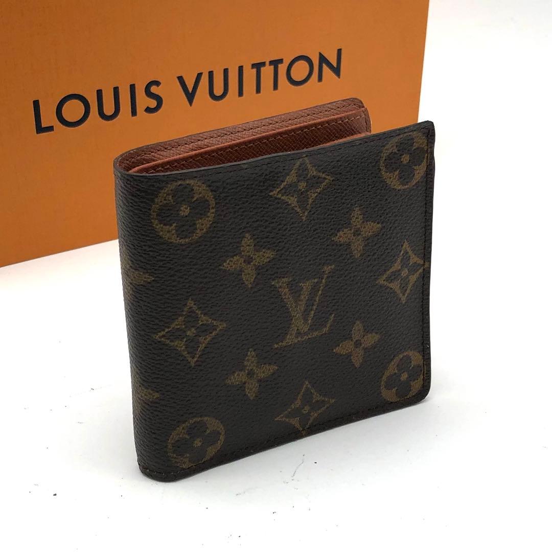 モノグラム ルイヴィトン ポルトフォイユ マルコ ウォレット 二つ折り財布