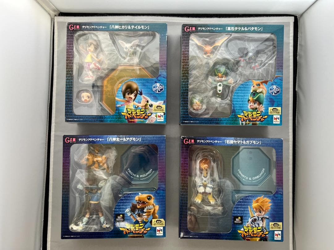 G.E.M.シリーズ デジモンアドベンチャー 4種セット